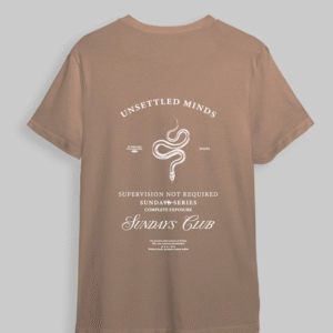Camiseta Oversize Café "Heaven’s Door": imagen 2
