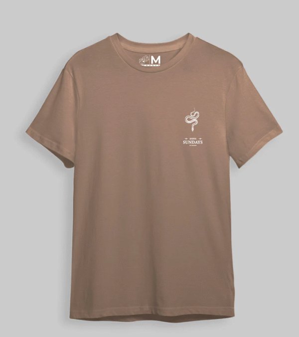 Camiseta Oversize Café "Heaven’s Door"