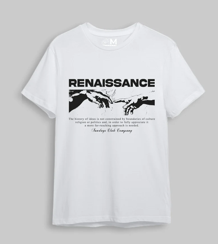 Camiseta Blanca "Renacimiento": imagen 1